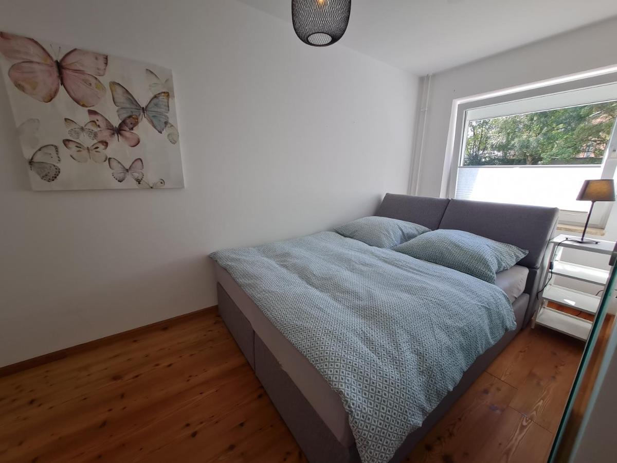 Wohnung Fleethoern - Zentral, Ruhig, Mit Parkplatz Und Balkon Kiel Dış mekan fotoğraf